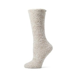 Barefoot Dreams® CozyChic® Heathered Socks, Stone-White, Large/X-Large