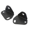 2pcs Adjustable Flag Antenna Rear Mounting Bracket Steel Universal Replacement