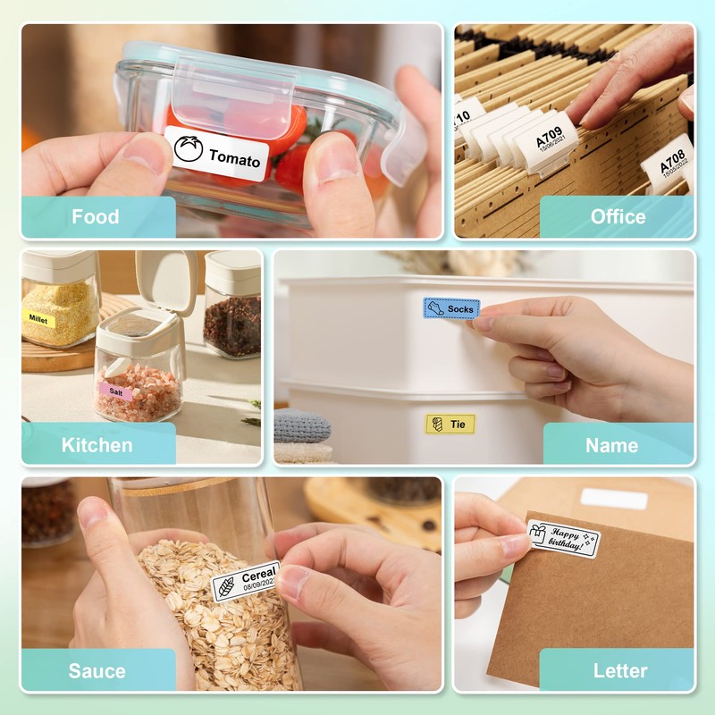 Nelko P21 Label Maker Machine with Tape