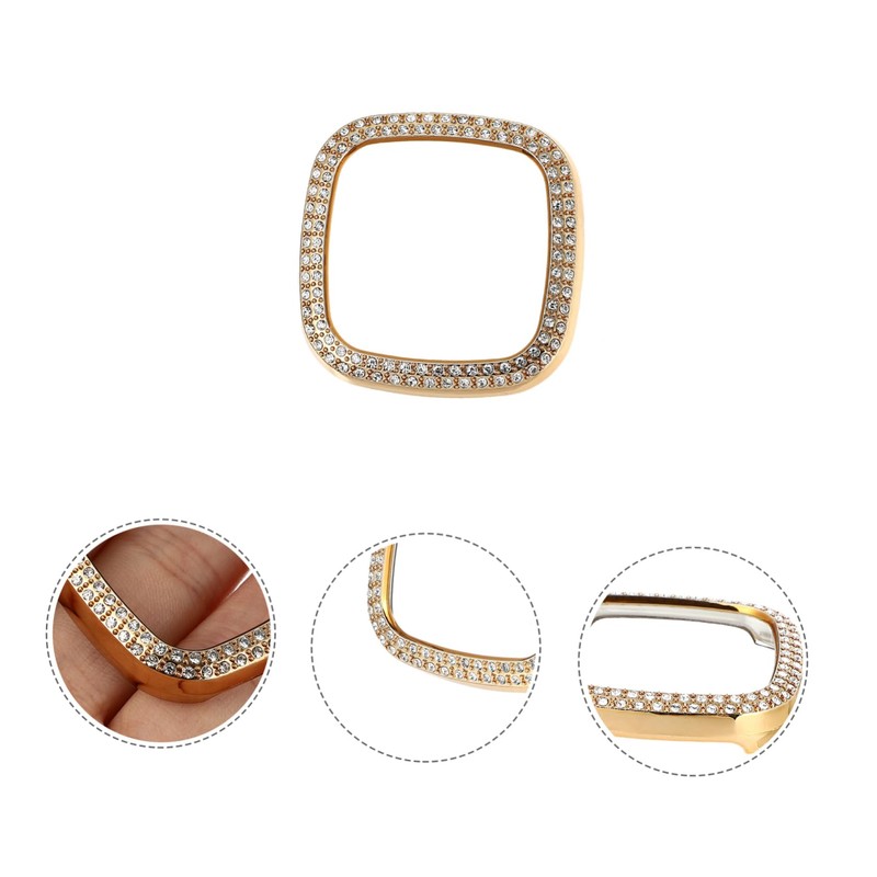 Gadpiparty Sense Protective Case Electroplated Full Coverage Watch Cover with
