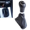 Kakulkomen Automatic Gear Shift Knob Lever with Gaiter Boot Leather