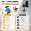 Flexella Mini Inversion Table, Spinal Decompression Table Rollers