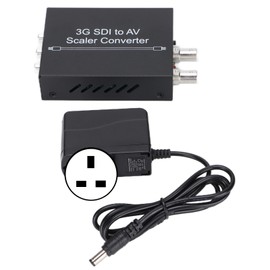 3G SDI to Audio and Video Scaler Converter 3G/Hd SD_SDI to R/L RCA Adapter Converter for Computer