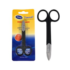 Professional Pedicure Ingrown Toenail Scissors Clippers Stainless Steel Heavy Duty Thick Toenails Curved Nippers Men’s Women’s 12cm