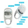 ThreeH Digital Walking Pedometer Step Tracker with Clip 7 Days