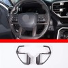 BEBECAR Oak wood Grain Steering Wheel Overlay Trim Cover Fits