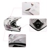 TCMT Youth Pink Butterfly Dirt Bike ATV Helmet Motocross with
