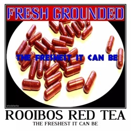 PRIORITY HEALTH AID ROOIBOS RED TEA Leaf Powerful Antioxidant Fresh Freshest 100 V Capsule 450 mg
