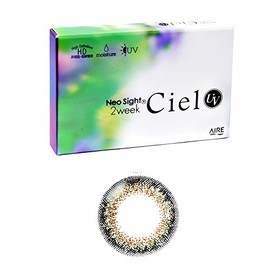 ネオサイト2ウィークシエル Neo Sight 2week Ciel UV 6枚入【シエルグリーン】-3.50