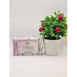 Lavender Relaxing Soap Bar, 10.5 oz, Made in Italy