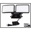 FAGUANGAO Dusk to Dawn LED Security Light,18W Plug in Flood