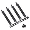 10 Inch Stainless Steel Concealed Door Lock Flush Slide Latch