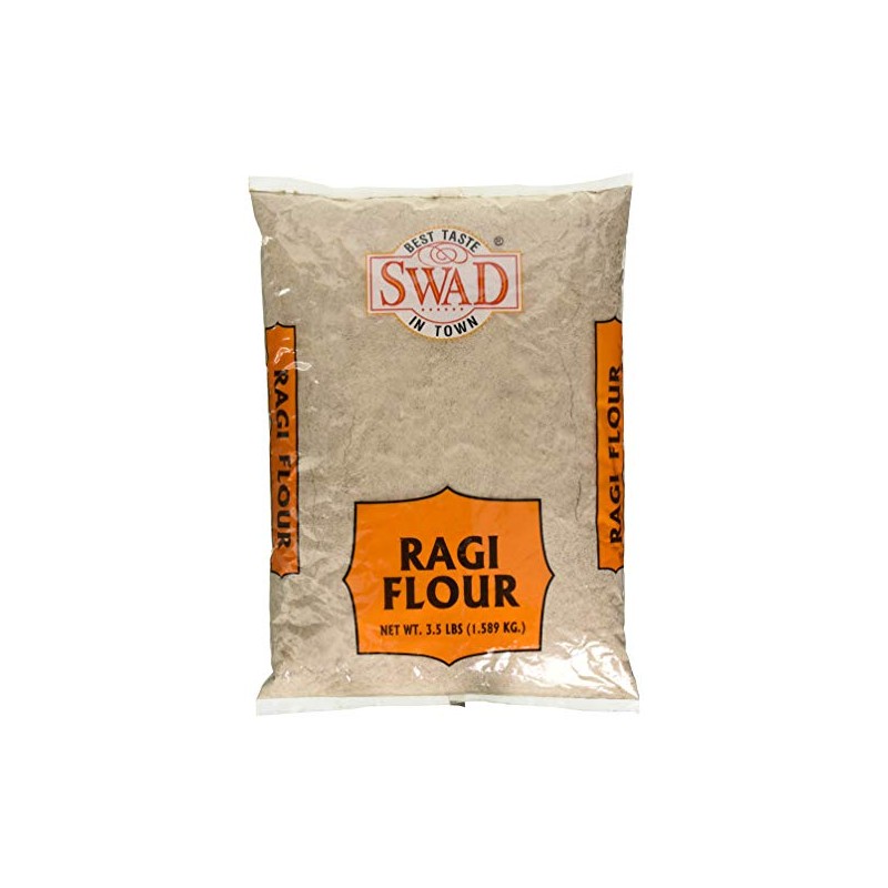 Swad Ragi (Finger Millet) Flour - 3.5 lbs/1.589 Kg.