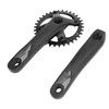 Bolany 34T Bike Single Crankset 104 BCD 7‑12 Speed Square