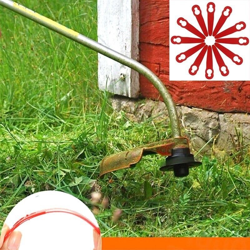 Grass Trimmer Plastic Blades Part Cutter Replace Acc Crop for