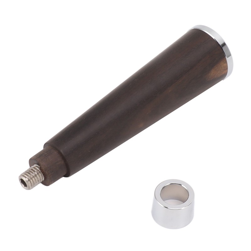 Coffee Portafilter Handle M10 Thread Black Rosewood Ergonomically Smoothly Wooden