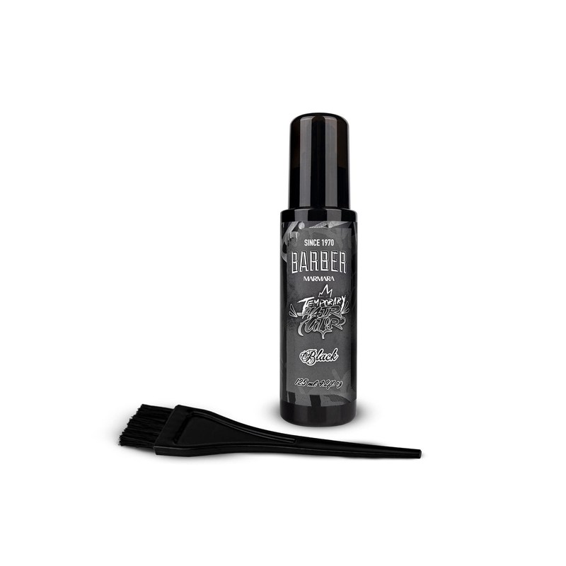 BARBER MARMARA Temporary Hair Colour Black 125 ml / Moustache