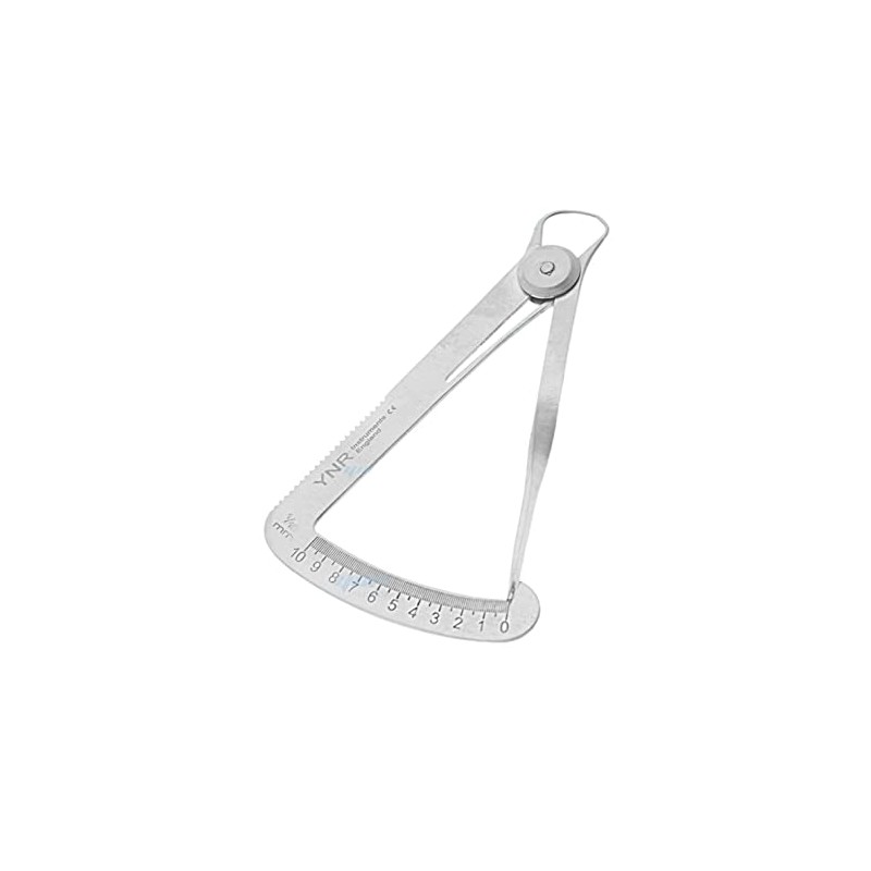 YNR IWANSON Dental Caliper,Calipers Measuring Stainless Steel Wax Calipers Crown