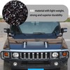 Lcojicep Hood Deck Vent Panel Covers Trim Moulding Compatible with