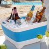 DUOFIRE Foldable Wash Basin 9L（2.37 Gallons） Dish Tub Collapsible Portable