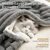 Cat Blanket for Indoor Cats, Soft Rabbit Fur Kitten Blanket