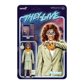 Super7 They Live Female Ghoul (Glow) - 3.75 in Scale Reaction Figure
