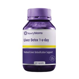 Henry Blooms Buy Henry Blooms Liver Detox 1-A-Day 60 Capsules Online | Chempro Chemists