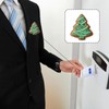 Christmas Badge Reel, Christmas Tree Cookie Badge Clip, Badge Holder