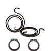 Door Handle Repair Kit 2X 2.5 Turns Springs 2mm Thickness