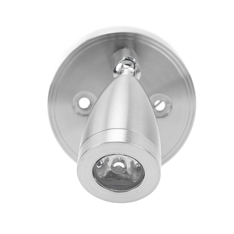 RV 12V to 24 V Reading Light Polished LED Berth
