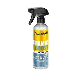 Nanoskin Ultra Line CERAMIC BOOST 16 Oz. –DIY Ceramic SiO2 Spray Sealant for Finishes and Ceramic Coatings | Proprietary (Nano SiO2) Formula | Cars, Trucks, Boats, Bikes, ATV, RV, Glass