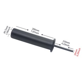 AHTAPFON Gym Pin Extender with 1 x Spring Clip, Weight Stack Pin, Weight Extender Pin, Fits Add 2 Inch Weight Plates for Cable Machine, Fitness Equipment for Home Gym