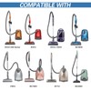 YYDSLEE 10 Pack 53292 Type Q/C Canister Vacuum Cleaner Bags