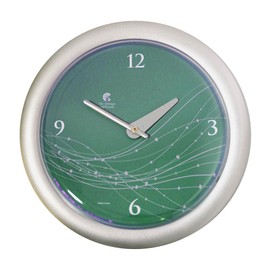 Vines & Dots -Teal-14" Fashion Wall Clock
