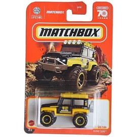 Matchbox Dune Dog, Black/Yellow 65/100