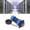 IP68 Waterproof Power Connector Male Female Square 4 Hole Aviation
