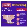 Pañales Nocturnos Para Adulto Depend Grande 10 Piezas