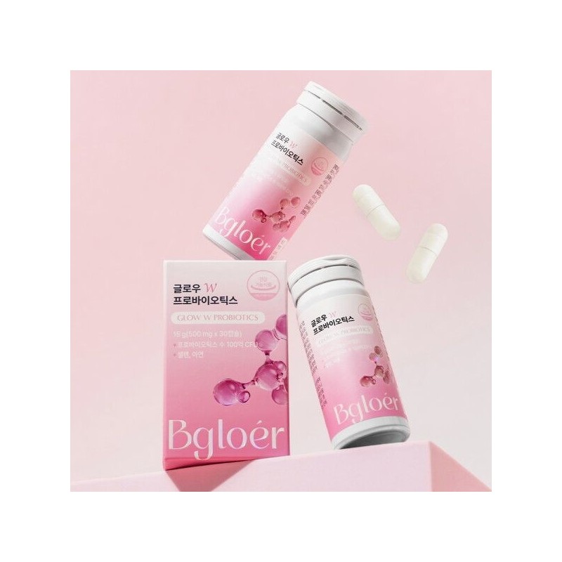 비글로어 [비글로어] 글로우 W 프로바이오틱스 여성 질건강 유산균 2박스 (2개월)