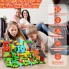Goody King 200pcs Magnetic Blocks with Light Blocks, Educational Sensory