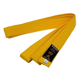 Kaiten Karate Belt Budo Belt Cotton (Yellow) (230)