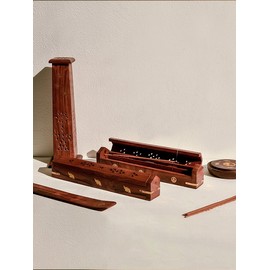 Nag Champa Sisham Wood Holder Box Type Elephant / 나그참파 시샴우드 홀더 박스형 코끼리