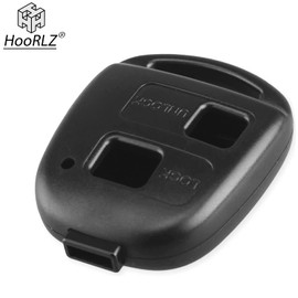 HooRLZ 2 Button Toyota Key Shell Case for Toyota Aygo Corolla Yaris RAV4 Prado Avensis Land Cruiser Previa Echo Tarago Alphard Remote Control Shell Toyota Car Key