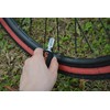 UNICHE Sprint CO2 Bike Tyre Inflator with Push-To-Inflate Design [Silver]