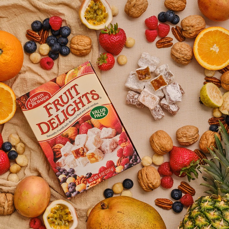 Liberty Orchards, Fruit Delights Value Pack - Assorted, Chewy Vegan