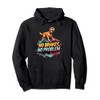 Funny Skateboarding Gift for Golden Retriever Dog Owners Pullover Hoodie