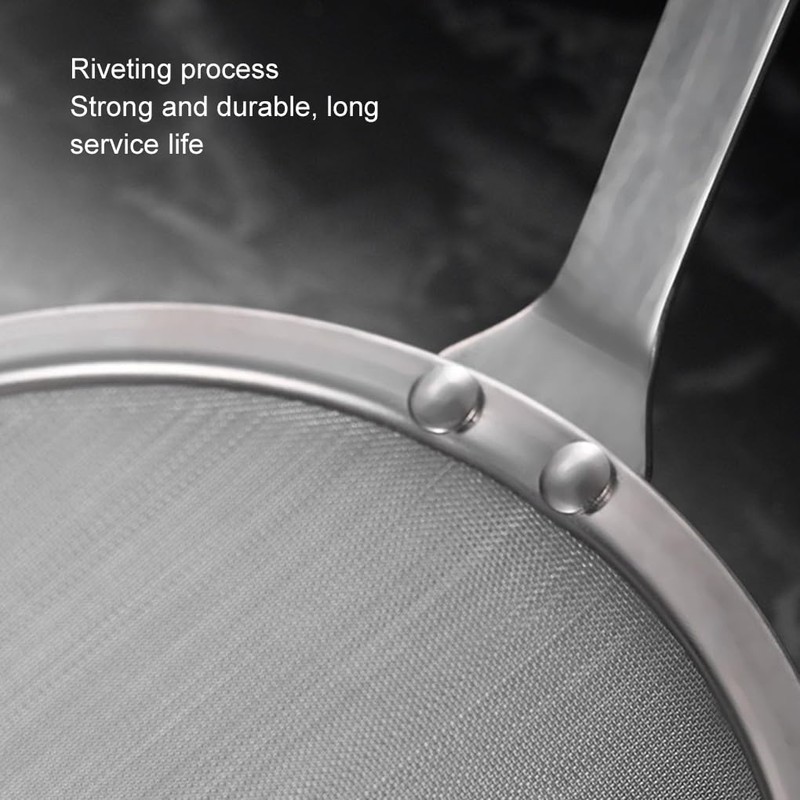 Mini Sieve for Quick and Efficient Straining Colander Stainless Steel