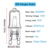 LedWekei G9 Halogen Bulbs,120v 25w Bulb Mini Spotlight Bulbs 2