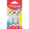 Maped CHECKERBOARD - Set di 2 gomme per la scuola