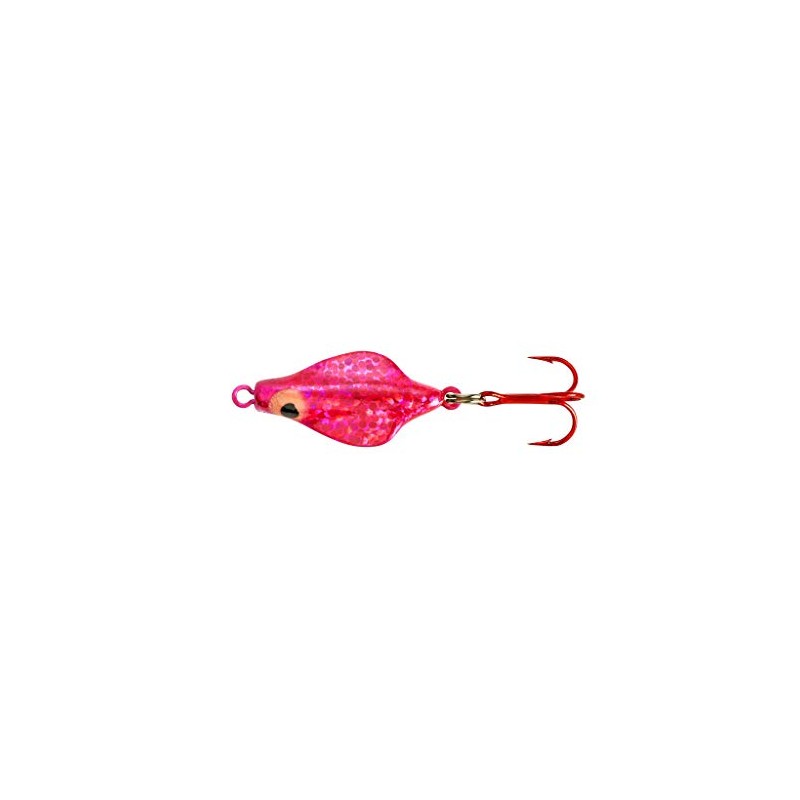 Lindy FJ2120 Rattling Flyer Spoon, Scarlet ice, 1/16 oz