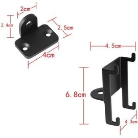 Aluminium Wall Mount for Bose Virtually Invisible 300 Speakers - Duty Speaker Mounting Bracket With Screws, Angle Adjustable